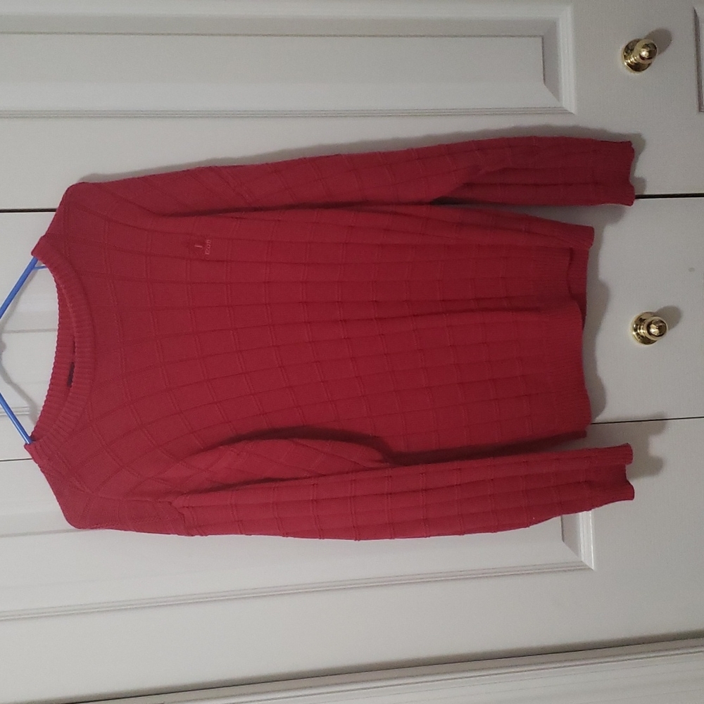 Red IZOD sweater
